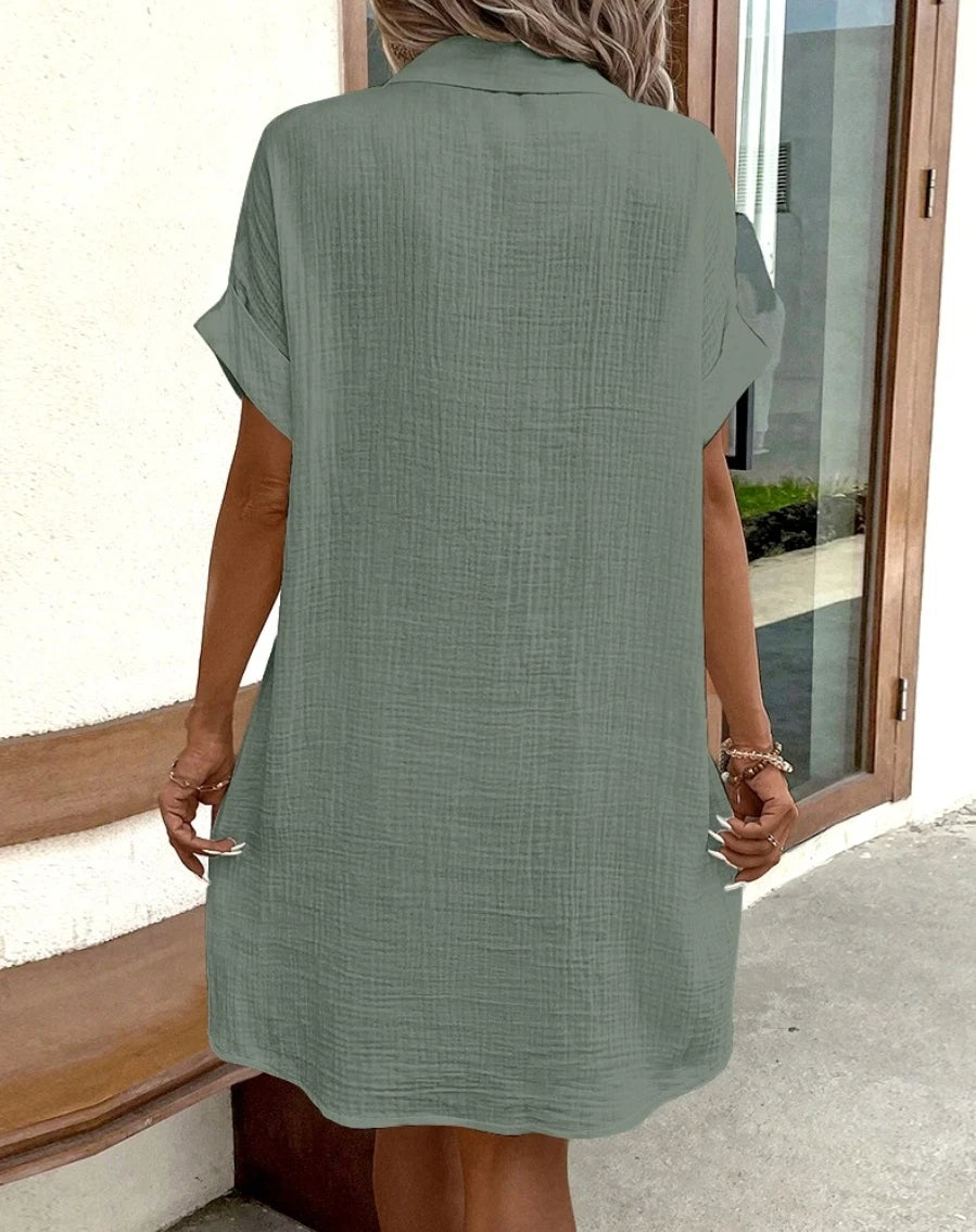KAREN | Lightweight Summer Tunic Dress For Women
