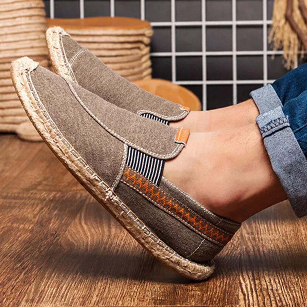 BAIA | Seaside Canvas Espadrille Walkers For Men