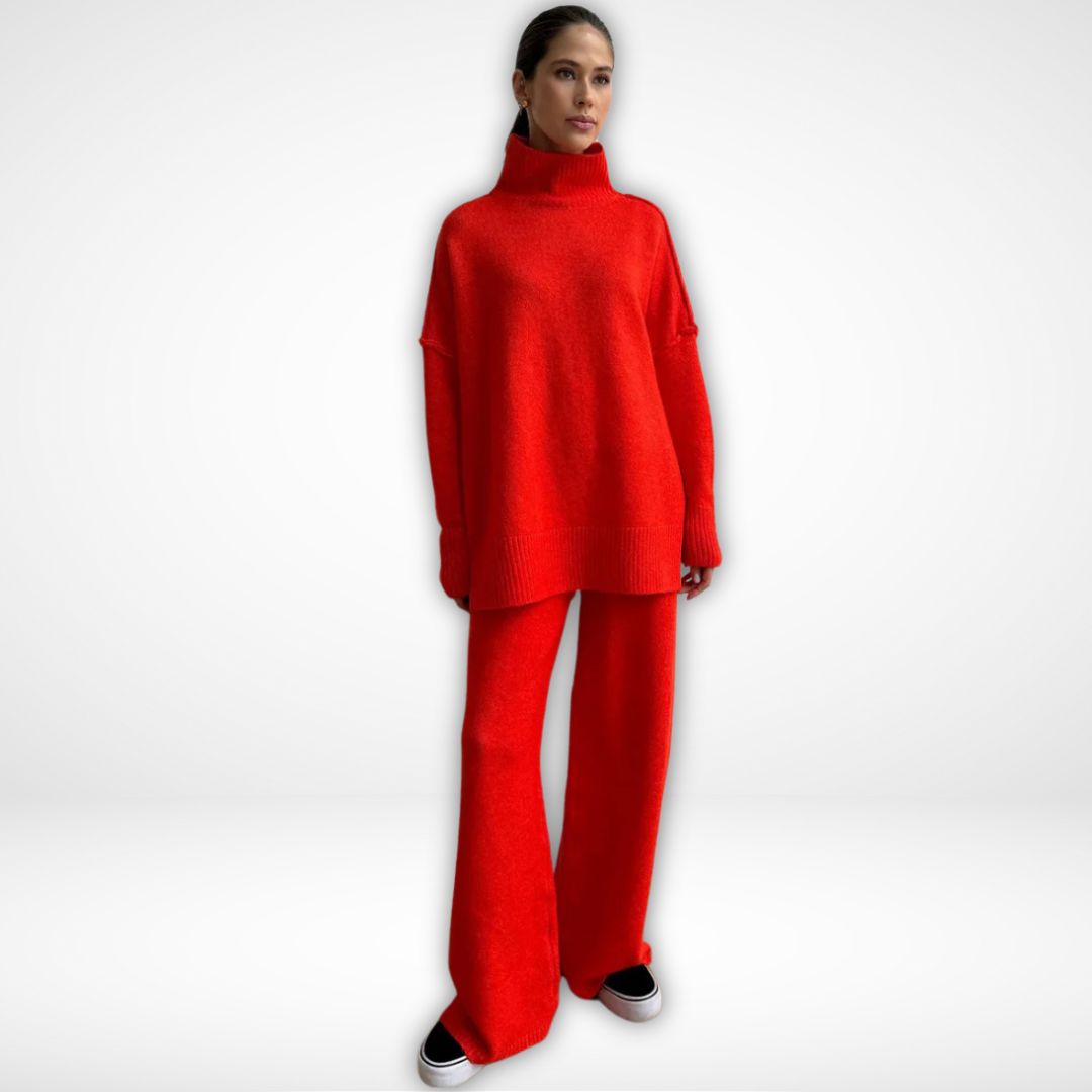 COCO | All-Day Comfort Long Sleeve Knit Set For Women