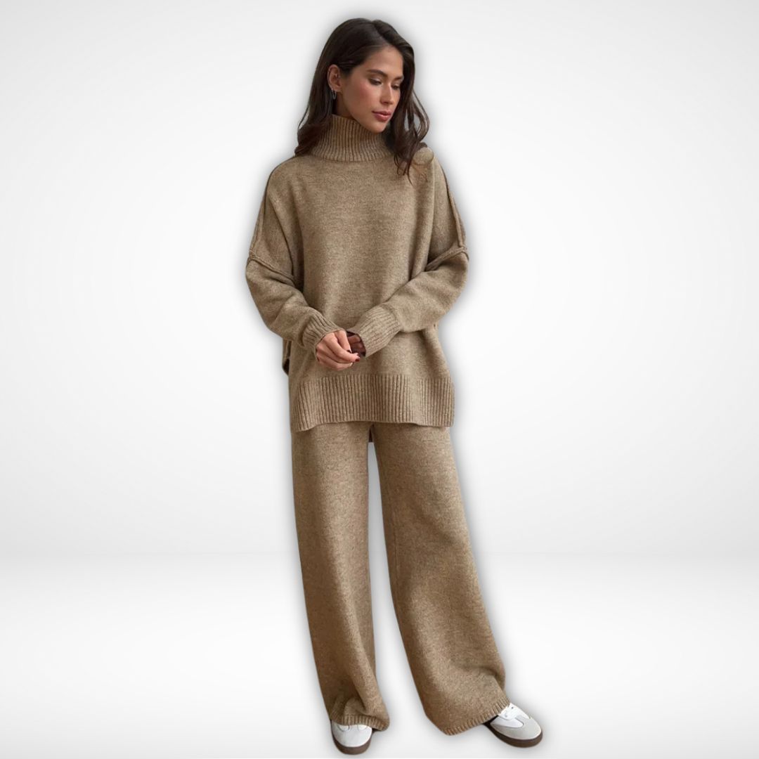 COCO | All-Day Comfort Long Sleeve Knit Set For Women