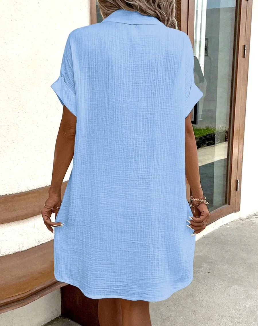KAREN | Lightweight Summer Tunic Dress For Women