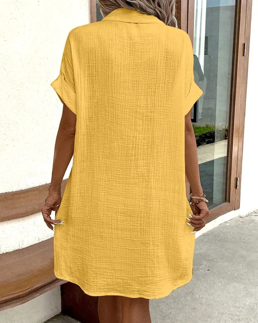 KAREN | Lightweight Summer Tunic Dress For Women