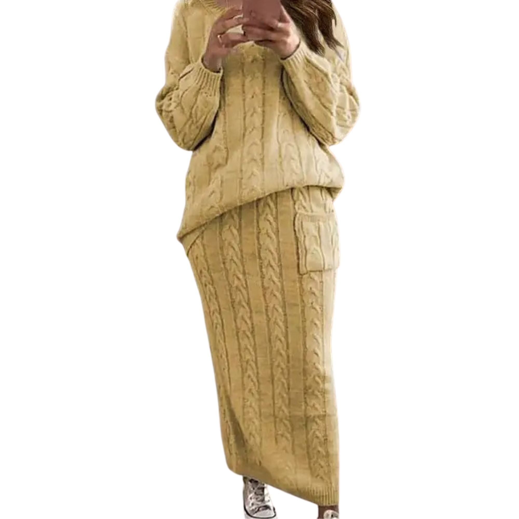 BEIGE-Women's-Knitted-Sweater-&-Skirt-Set.JPG