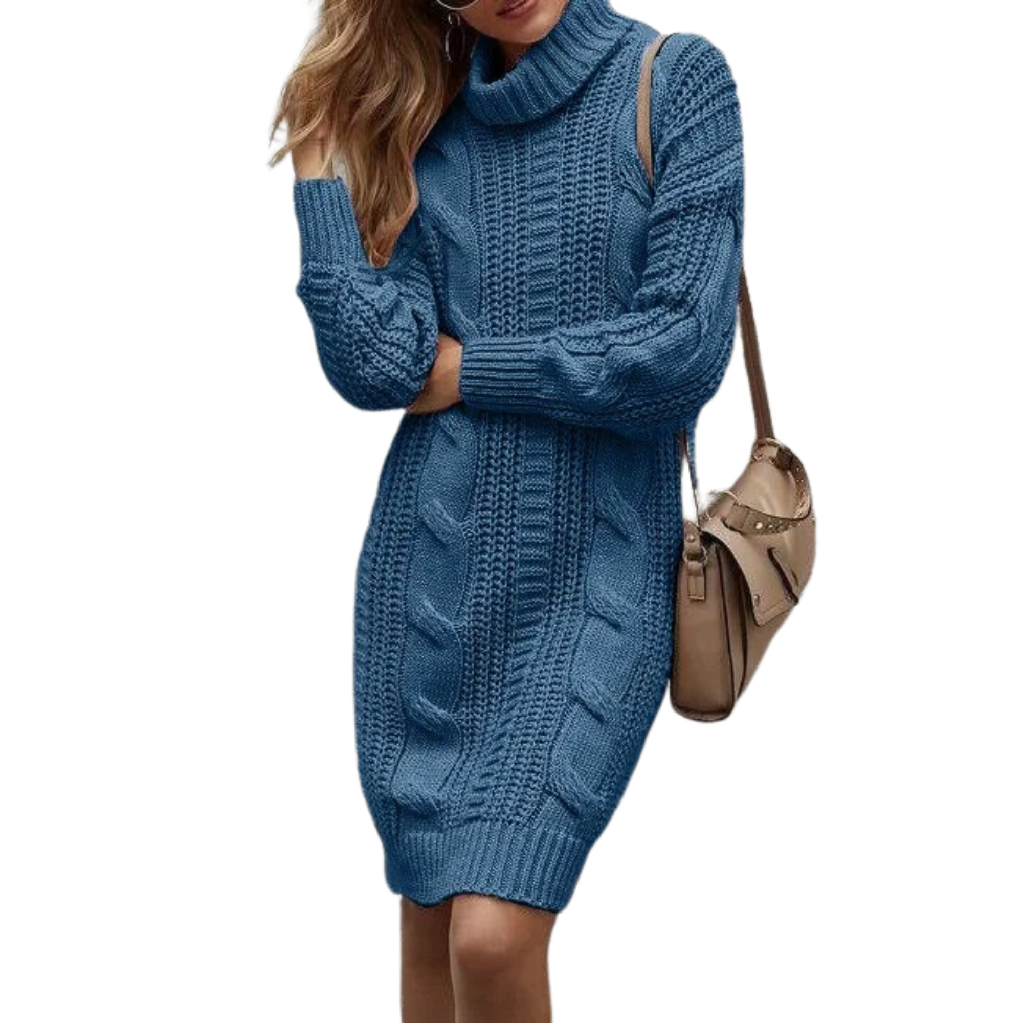 BLUE-women-Turtleneck-Knitted-Sweater-Dress.JPG