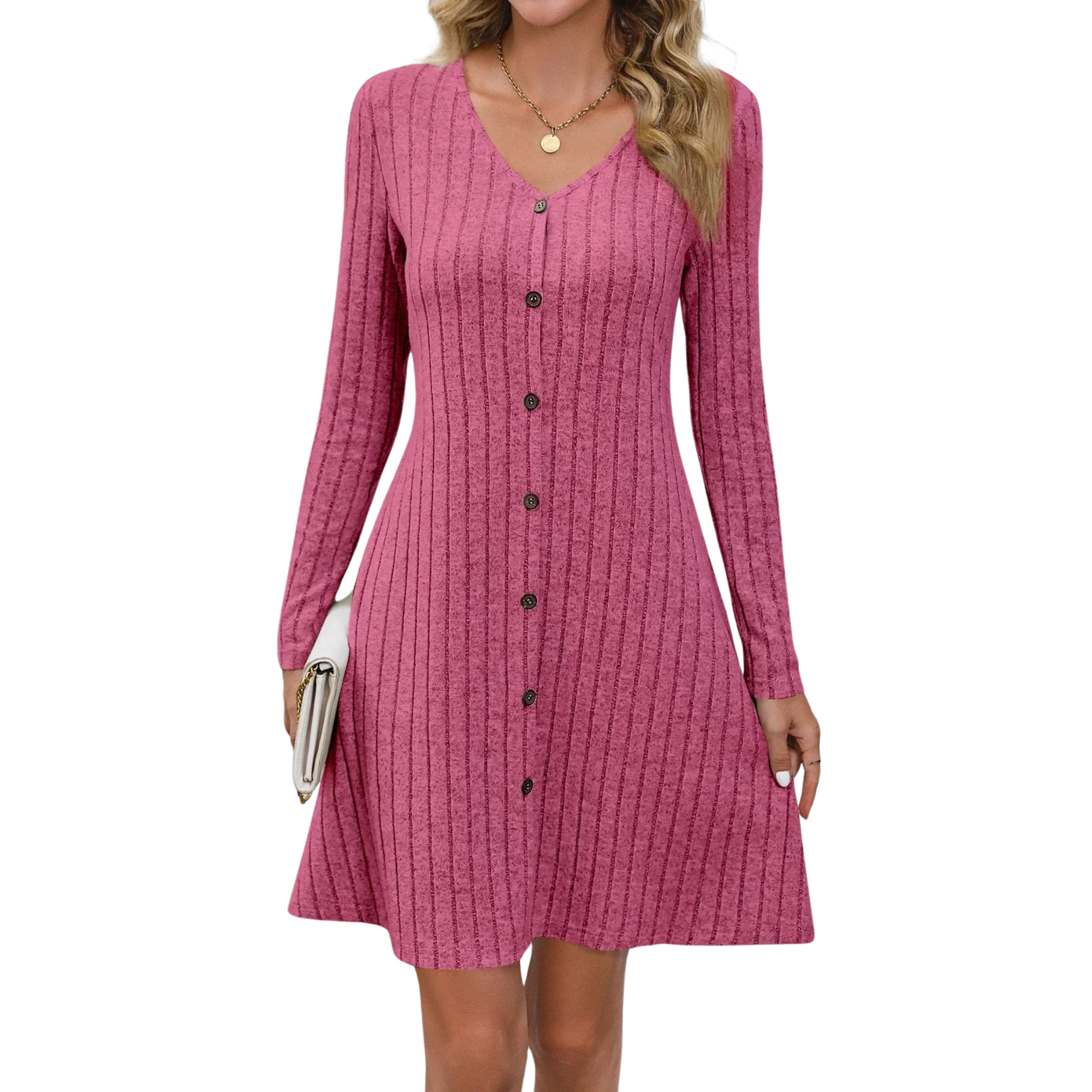 PINK-women-Ribbed-Knitted-Mini-Dress.JPG