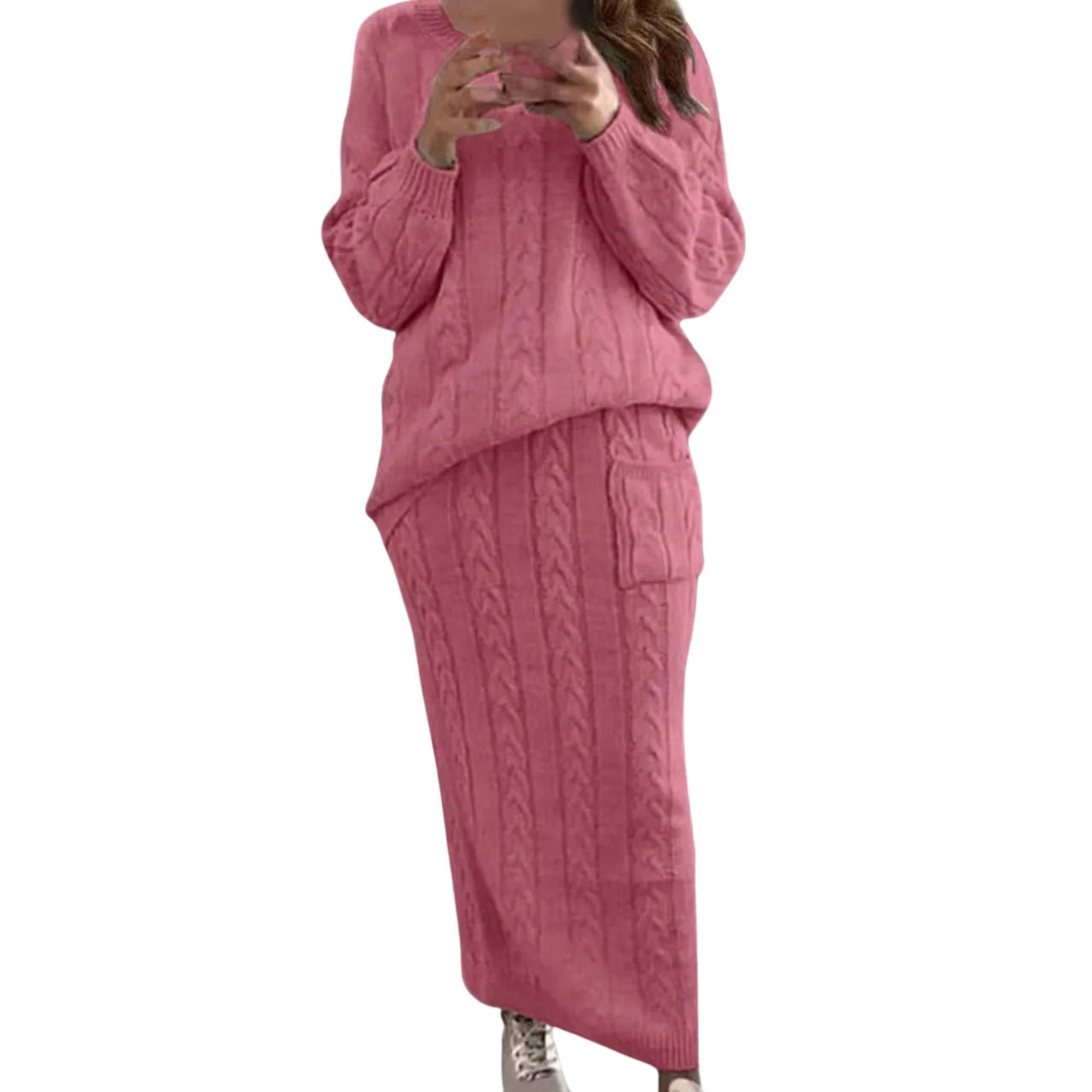 PINK-Women's-Knitted-Sweater-&-Skirt-Set.JPG