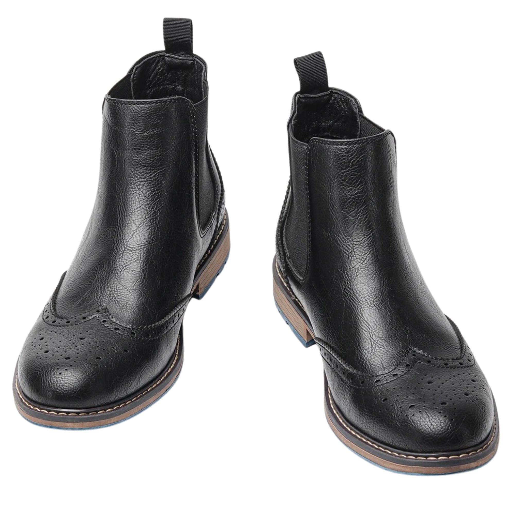 DANNY | Men’s Brogue Chelsea Ankle Boots