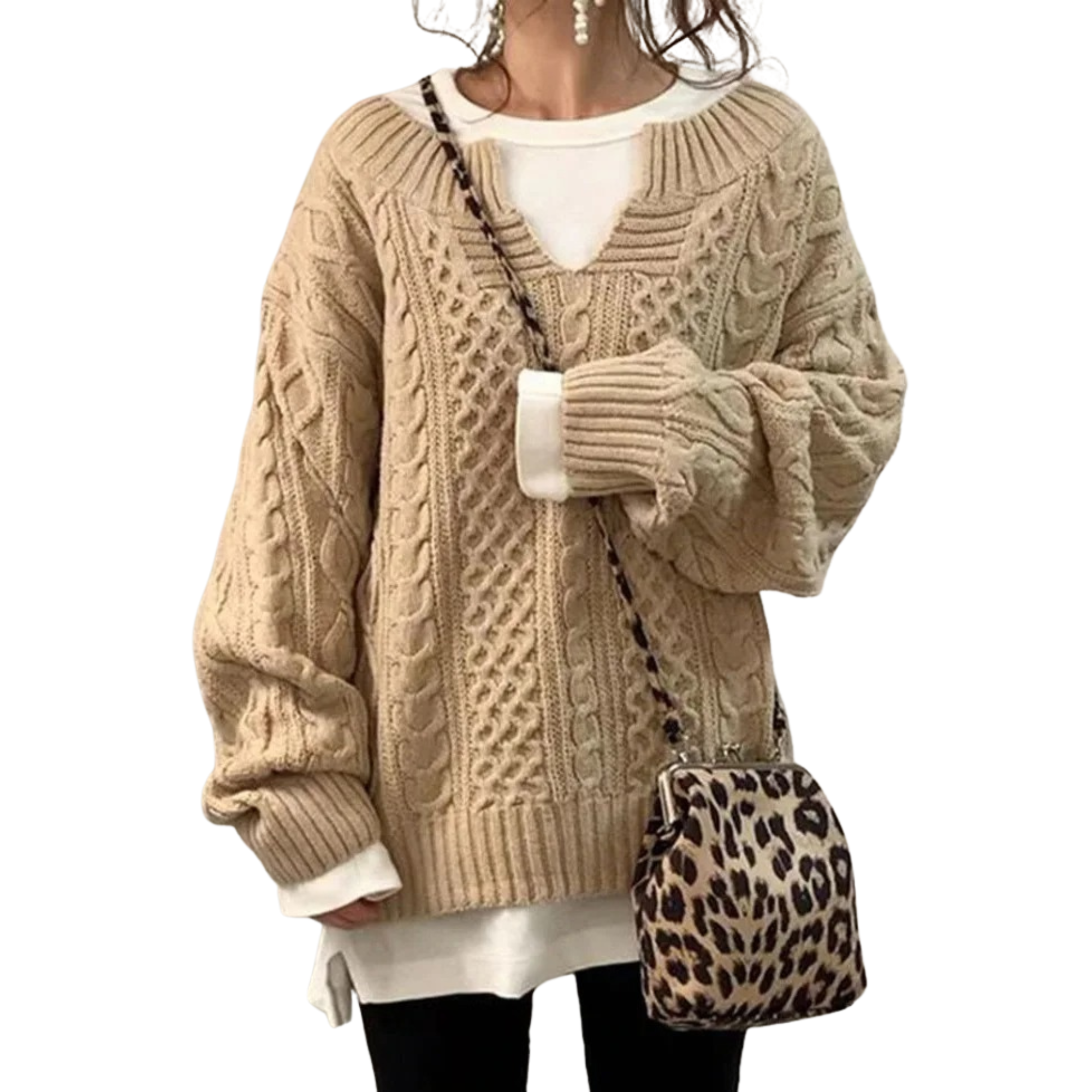 KHAKI-Women's-Retro-Knitted-Sweater.JPG