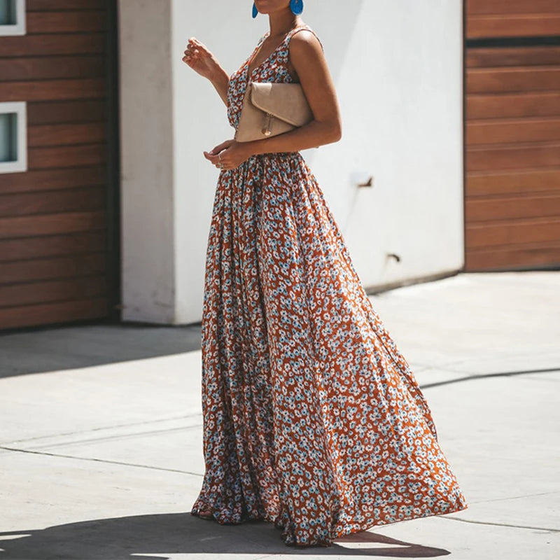 ALINTA | Blossom Breeze Maxi Dress For Women