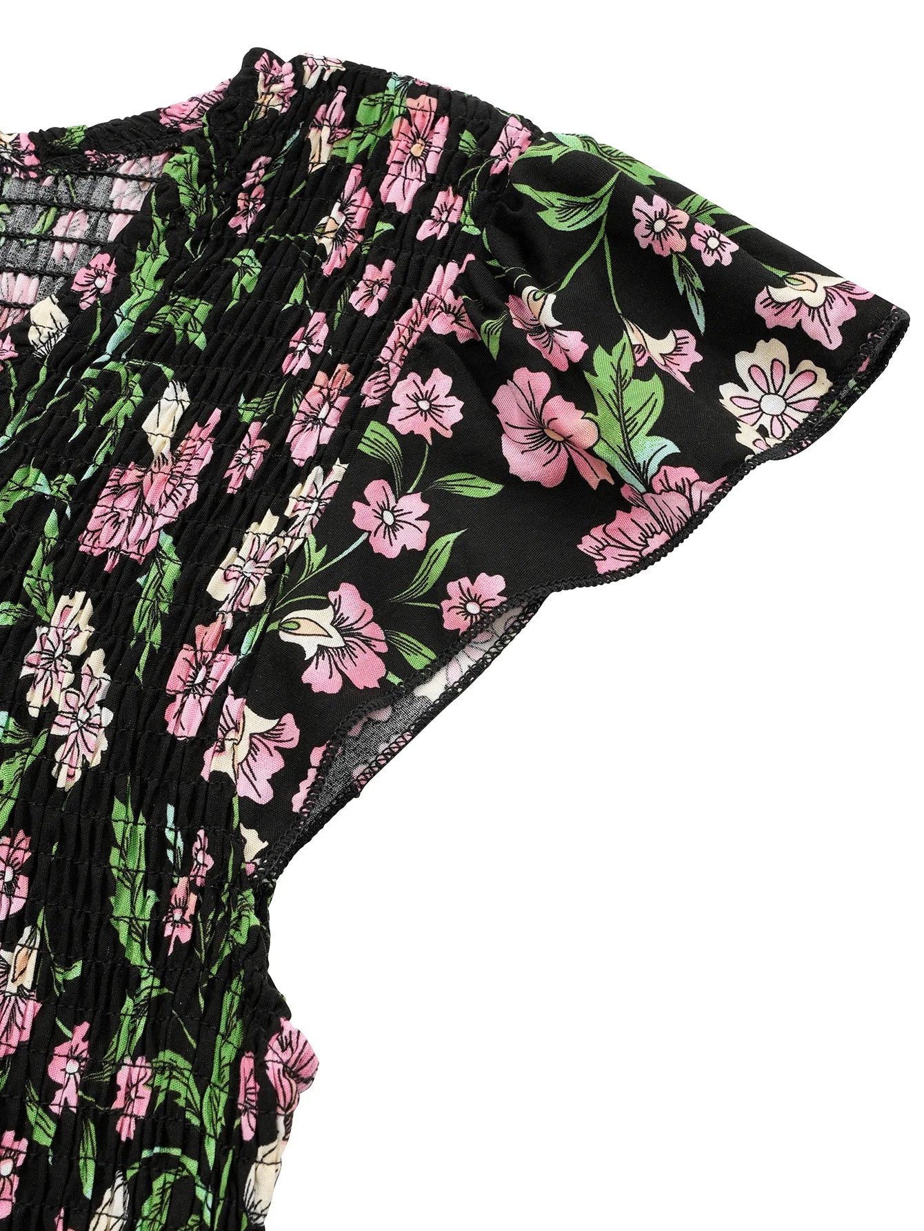 PARADISE | Pleated Maxi Sundress For Women