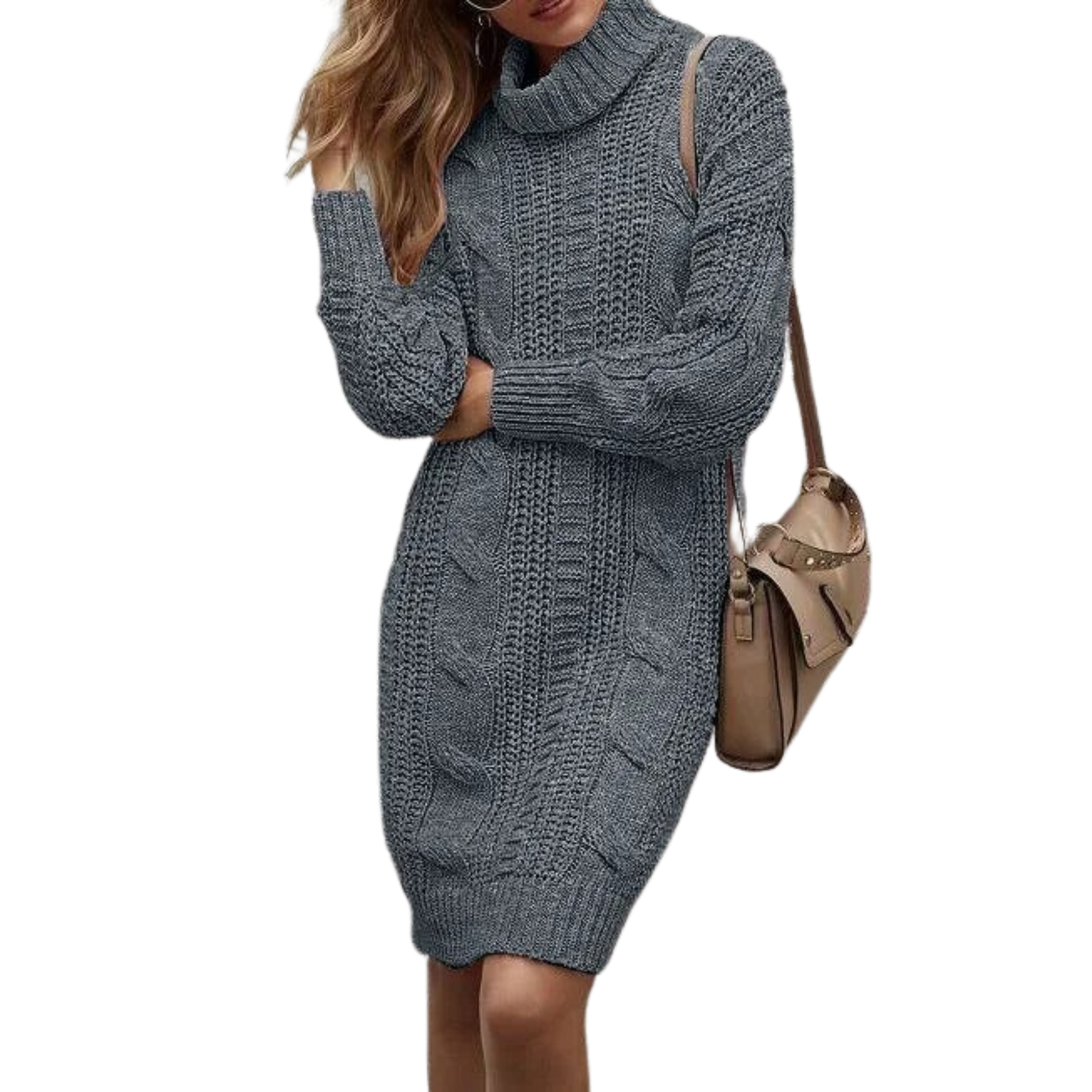 GREY-women-Turtleneck-Knitted-Sweater-Dress.JPG