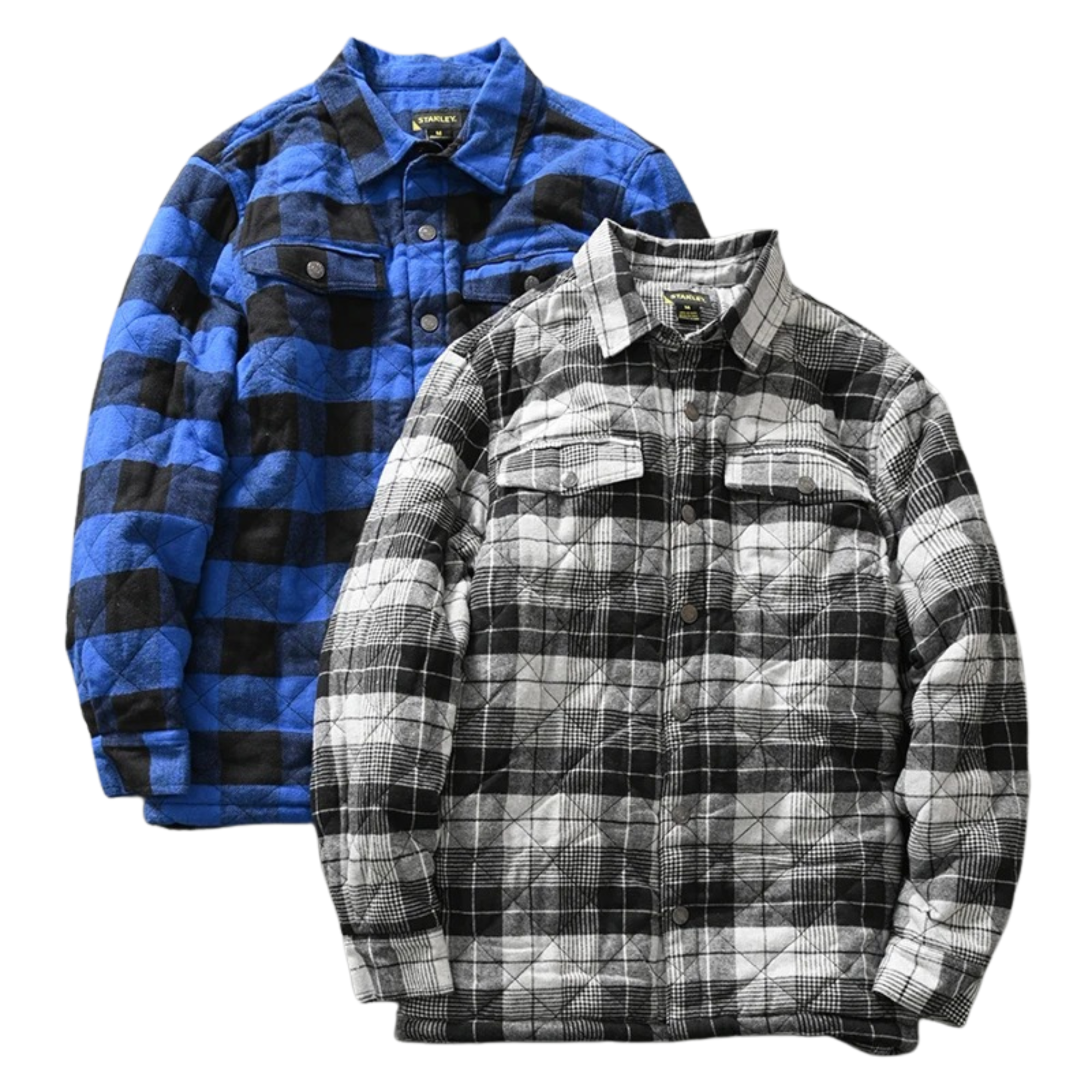 RAD | Men’s Thickened Brushed Plaid Shirt Jacket