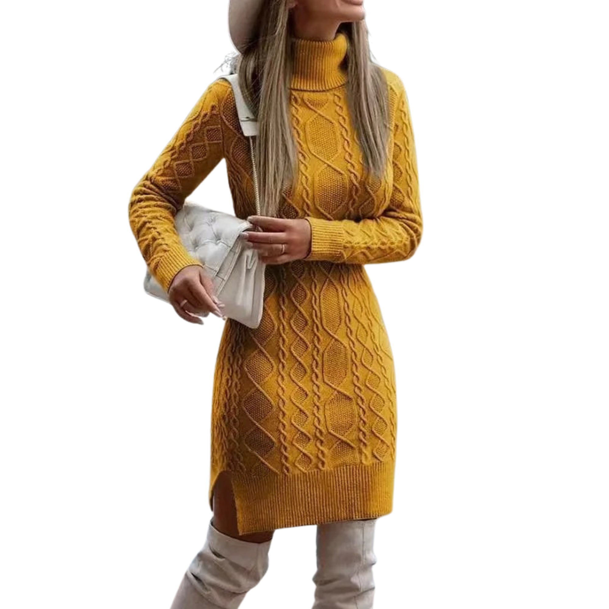 YELLOW-Knitted-Wrap-Sweater-Dress.JPG