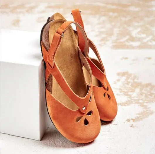 Orange-Women-Flat-Round-Closed-Toe-Sandals.jpg