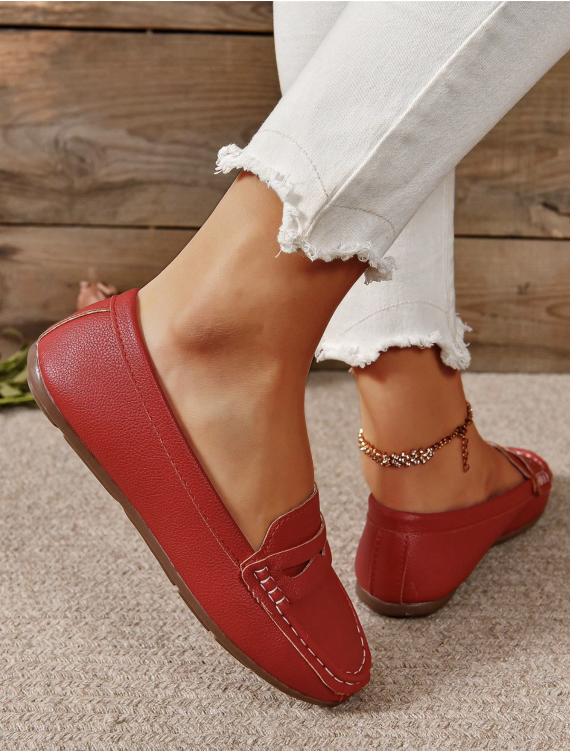 SARA | Classic Slip-On Soft Moccasins For Women