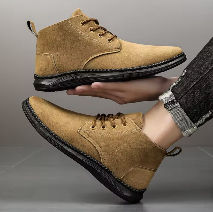 SHAWN | Suede Chelsea Ankle Boots for Men