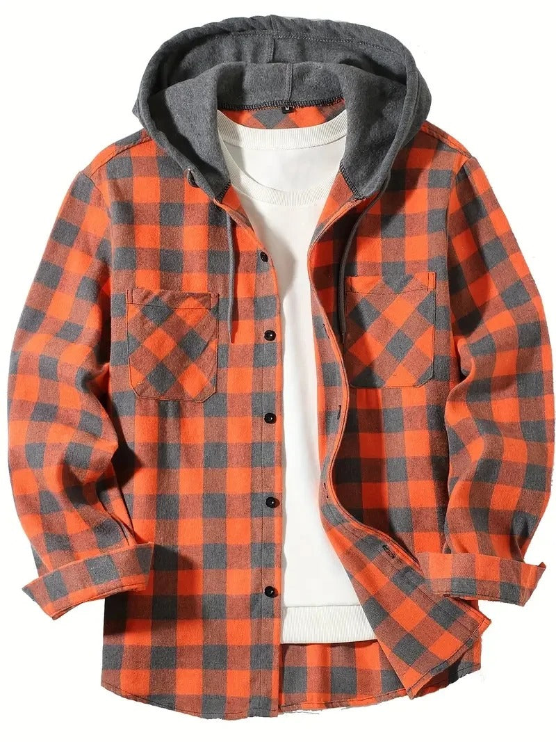 orange-Men’s-Slim-Fit-Hooded-Plaid-Shirt.jpg