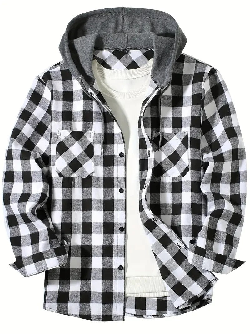 black-white-Men’s-Slim-Fit-Hooded-Plaid-Shirt.jpg