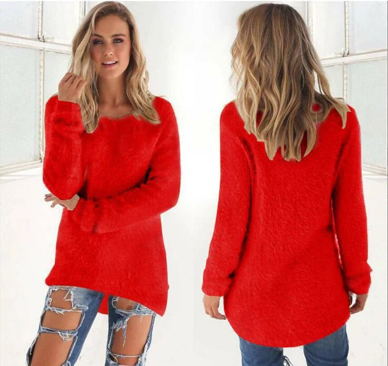WOMEN-red-Loose-Knit-Pullover-Sweater.jpg