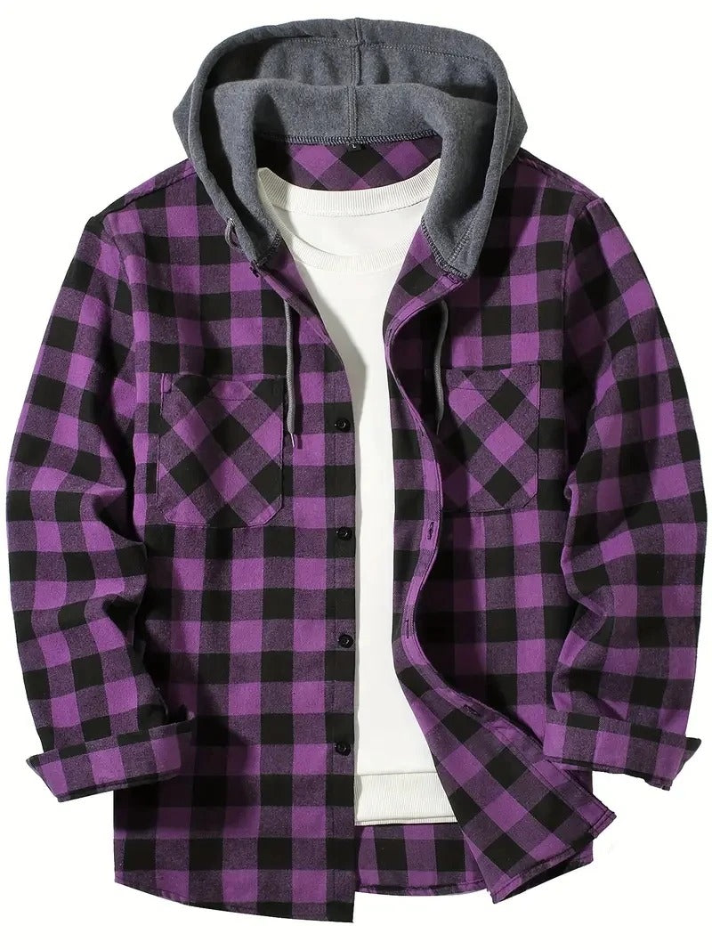 purple-Men’s-Slim-Fit-Hooded-Plaid-Shirt.jpg
