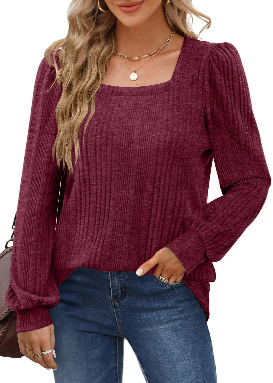 burgundy-loose-long sleeve-women.jpg