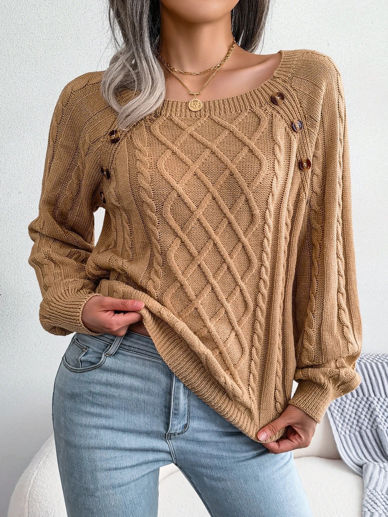 WOMEN-khaki-Elegant-Square-Neck-Knitted-Sweater.jpg