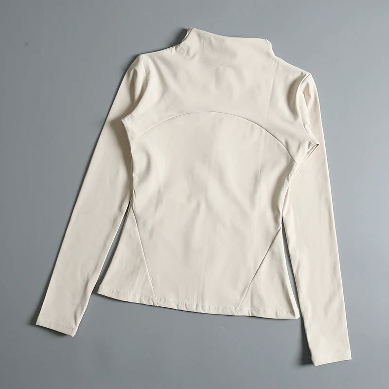 LYLE | Fitness Stand Collar Yoga Top