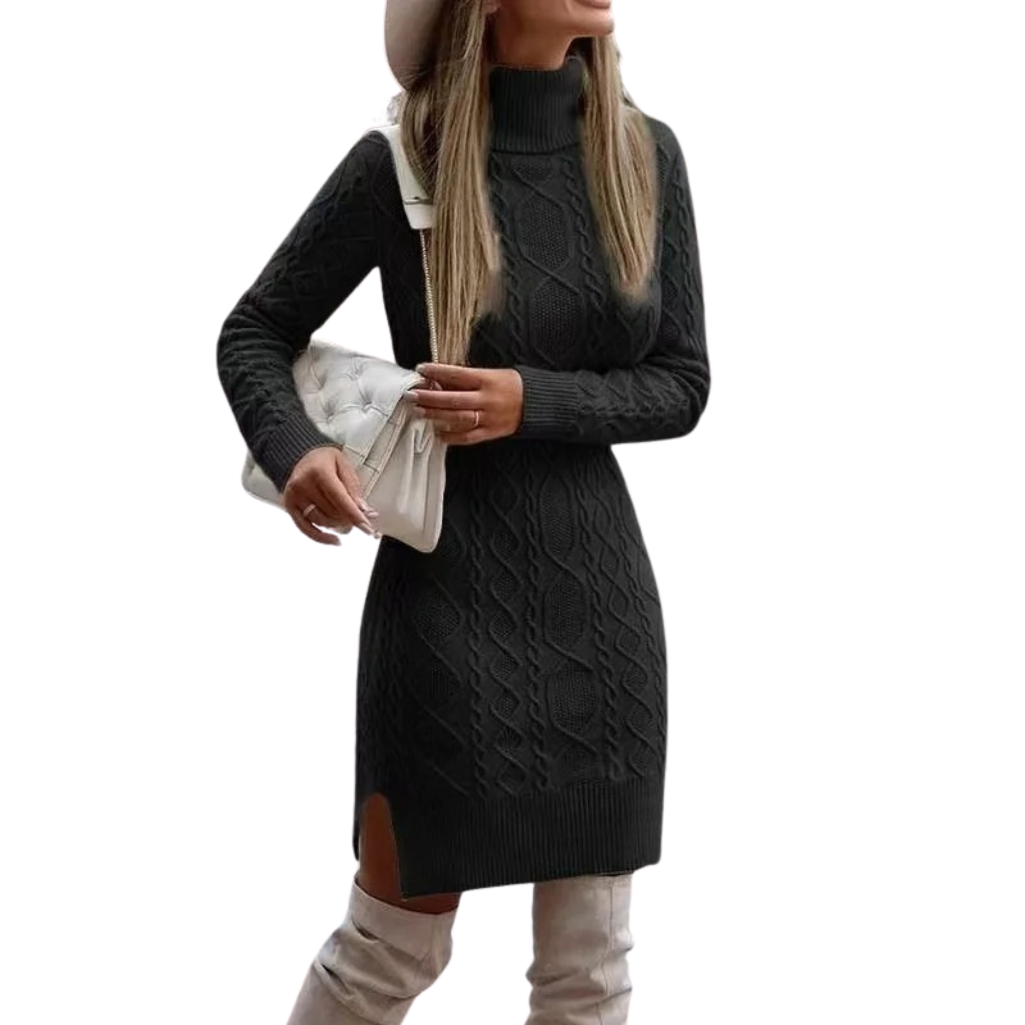 BLACK-Knitted-Wrap-Sweater-Dress.JPG