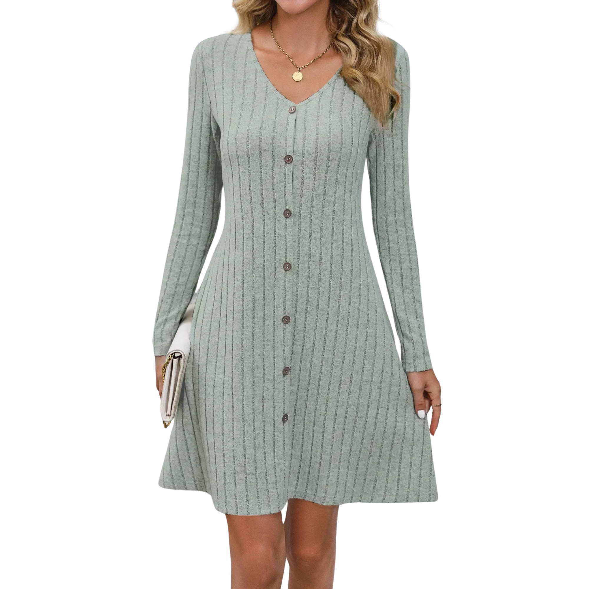 GREEN-women-Ribbed-Knitted-Mini-Dress.JPG