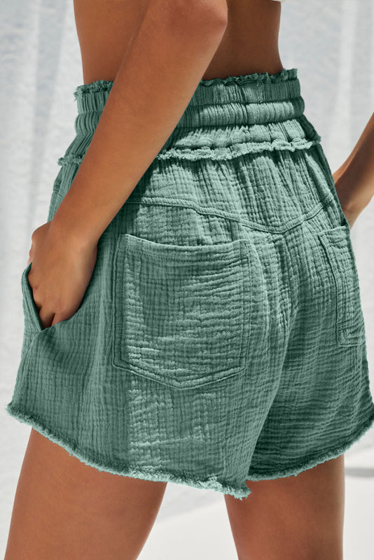 Retro High-Waist Comfy Shorts For Women