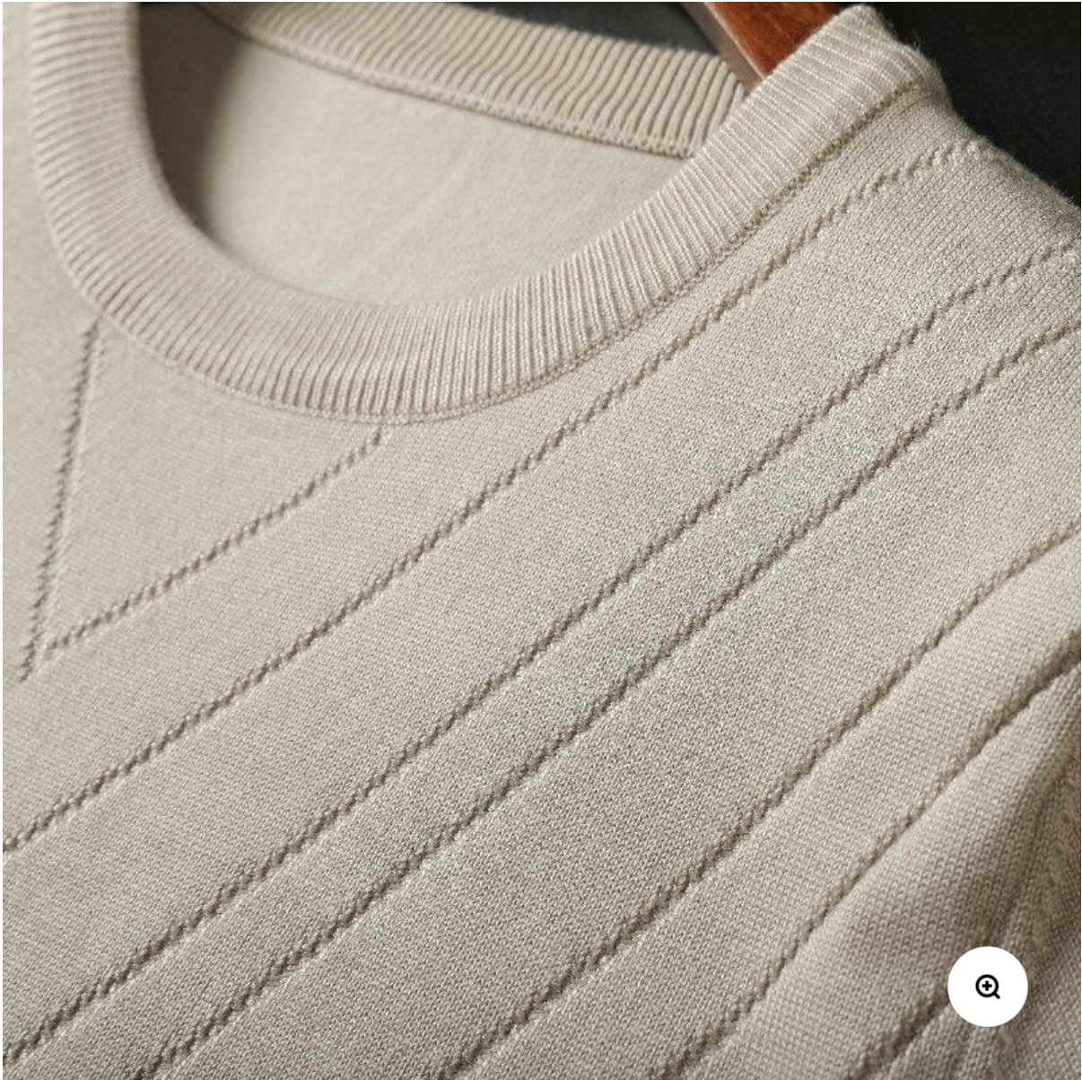 HENRY | Slim Fit Knit T-Shirt