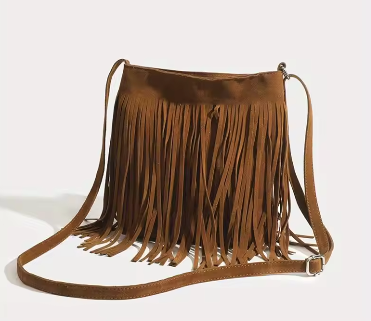 ABIGAIL | Women's Boho Style Fringe Crossbody Bag