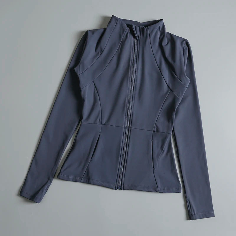 LYLE | Fitness Stand Collar Yoga Top