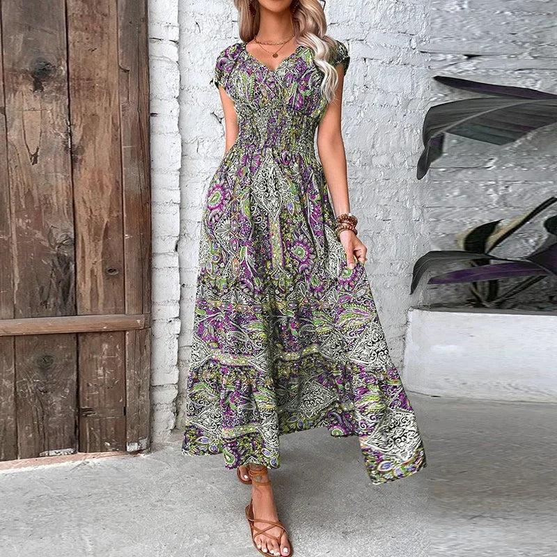 blue-Women-Elegant-Elastic-Waist-Maxi-Dress.jpg
