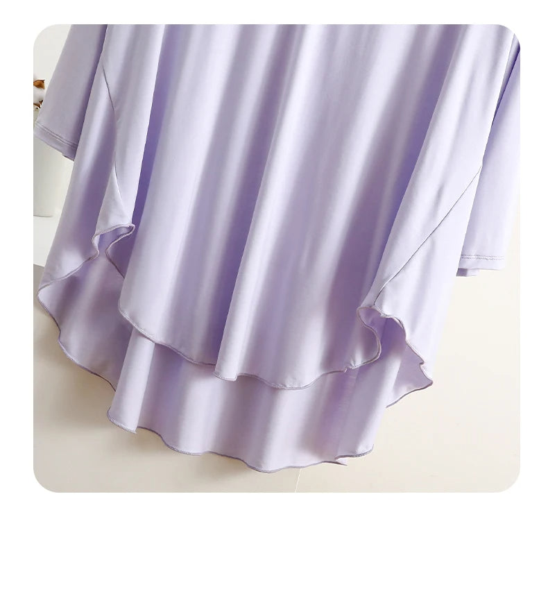 EMBER | Candy Color Plus Size  V-Neck Tee