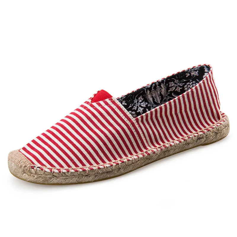 red pinstripe-Coastal-Charm-Unisex-Espadrilles.jpg